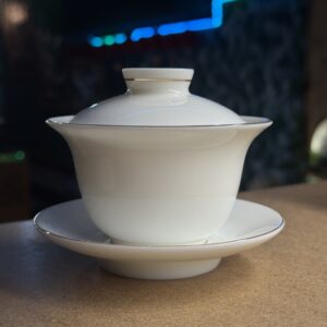 Гайвань Золотая Кайма Фарфор, 130 мл.